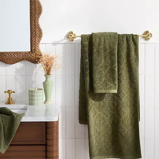 Benni 100% Portuguese Cotton Sculpted Towel Collection