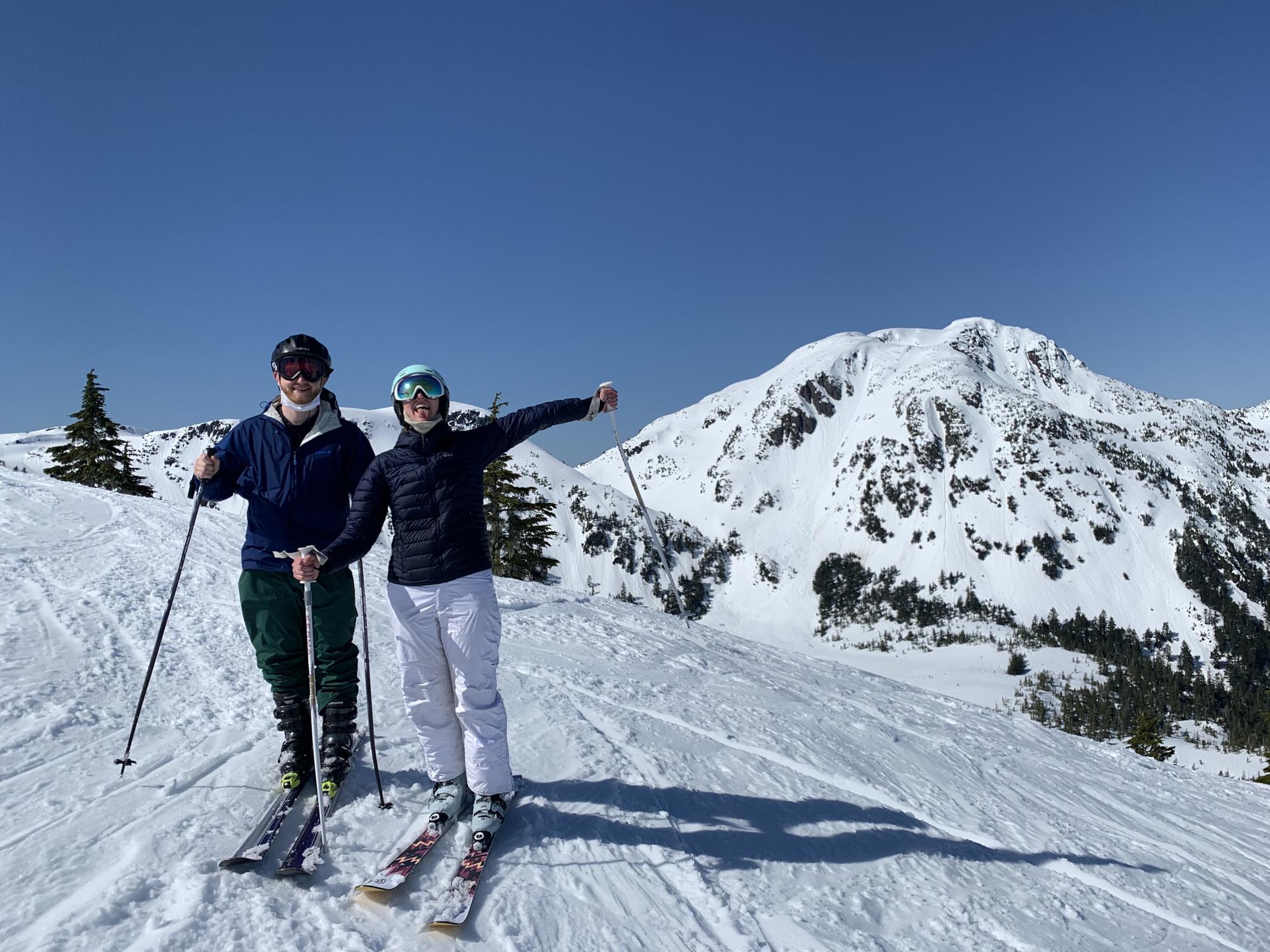 Max’s first ski season