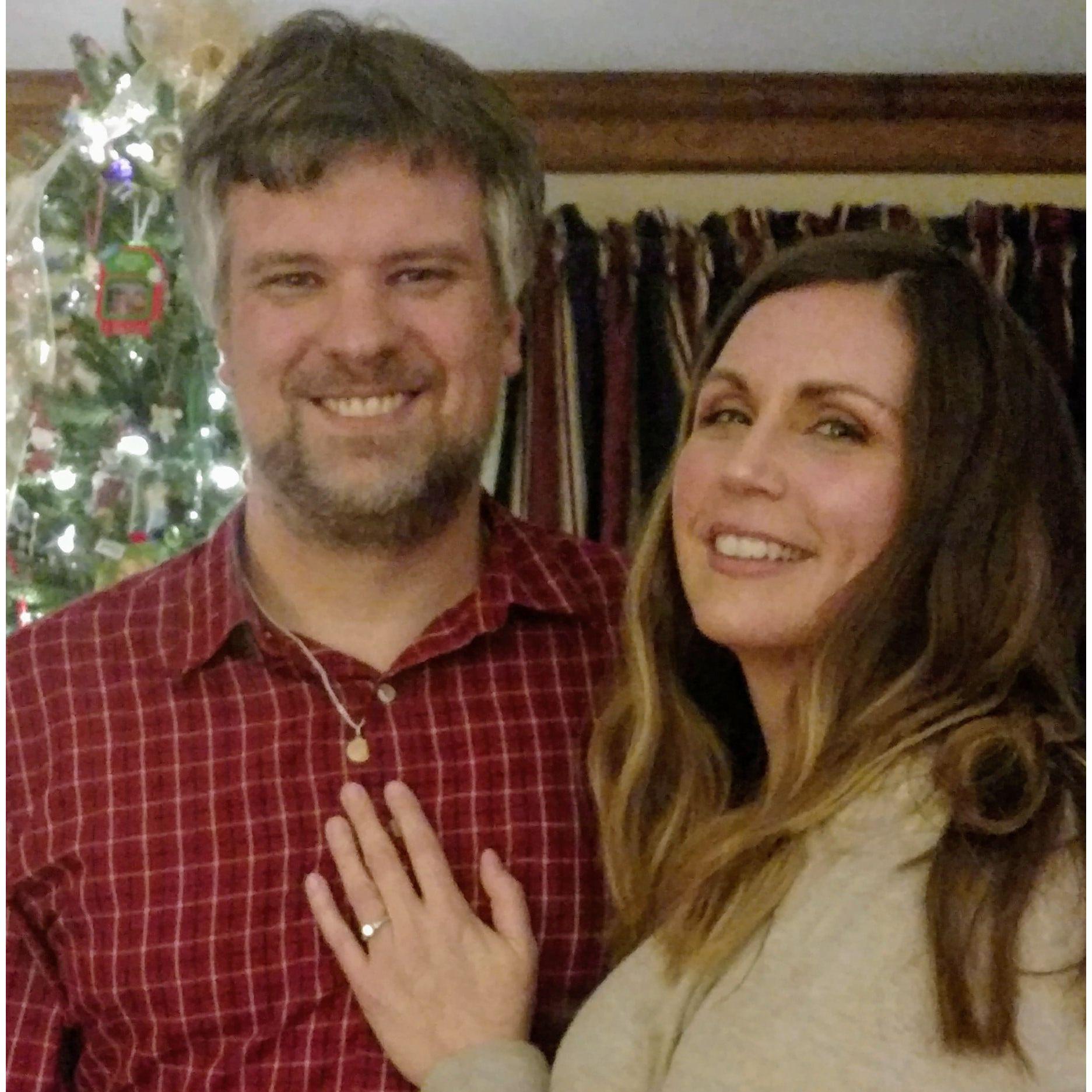 The day we got engaged!