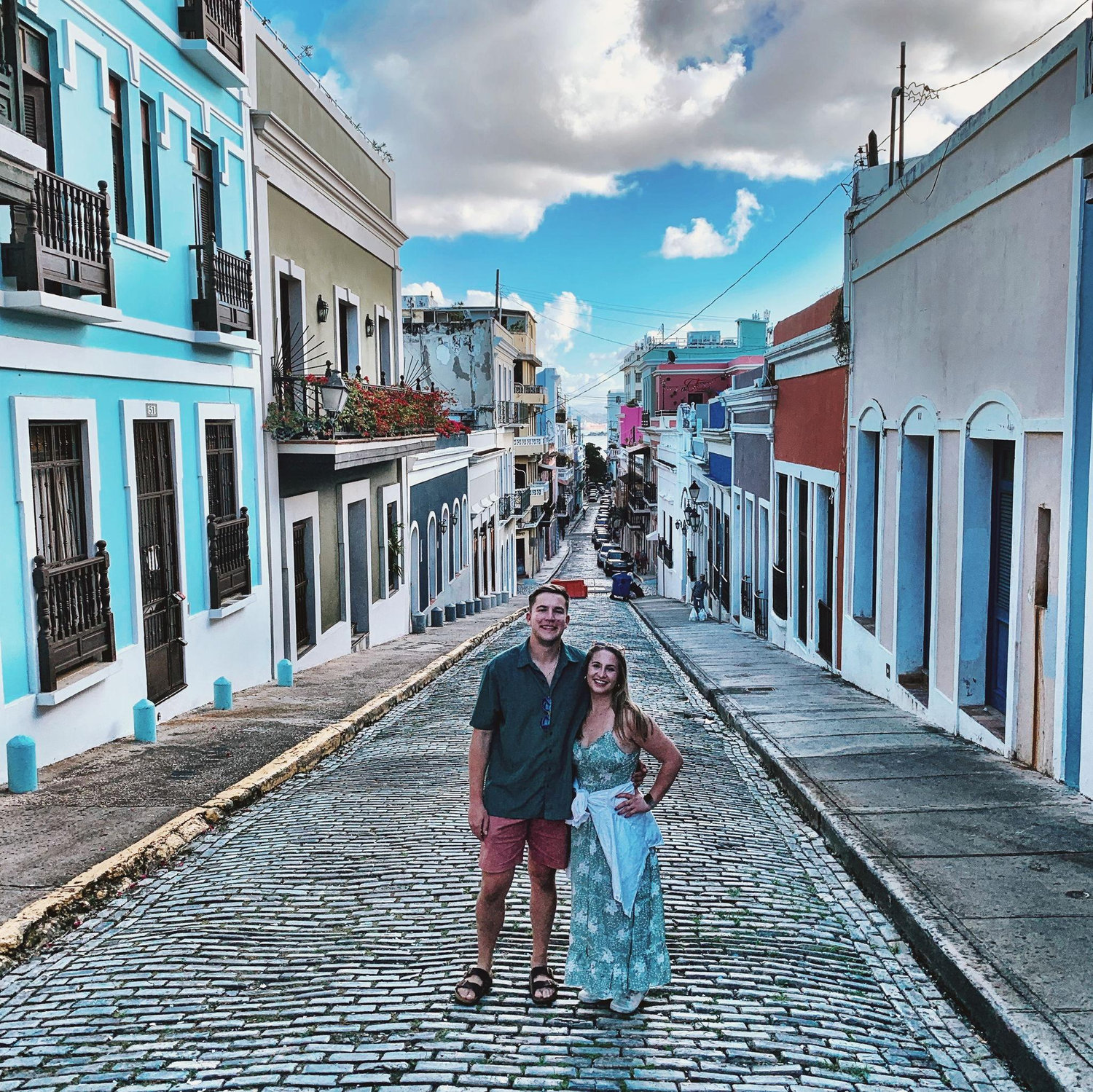 Jack and Patricia in Old San Juan!