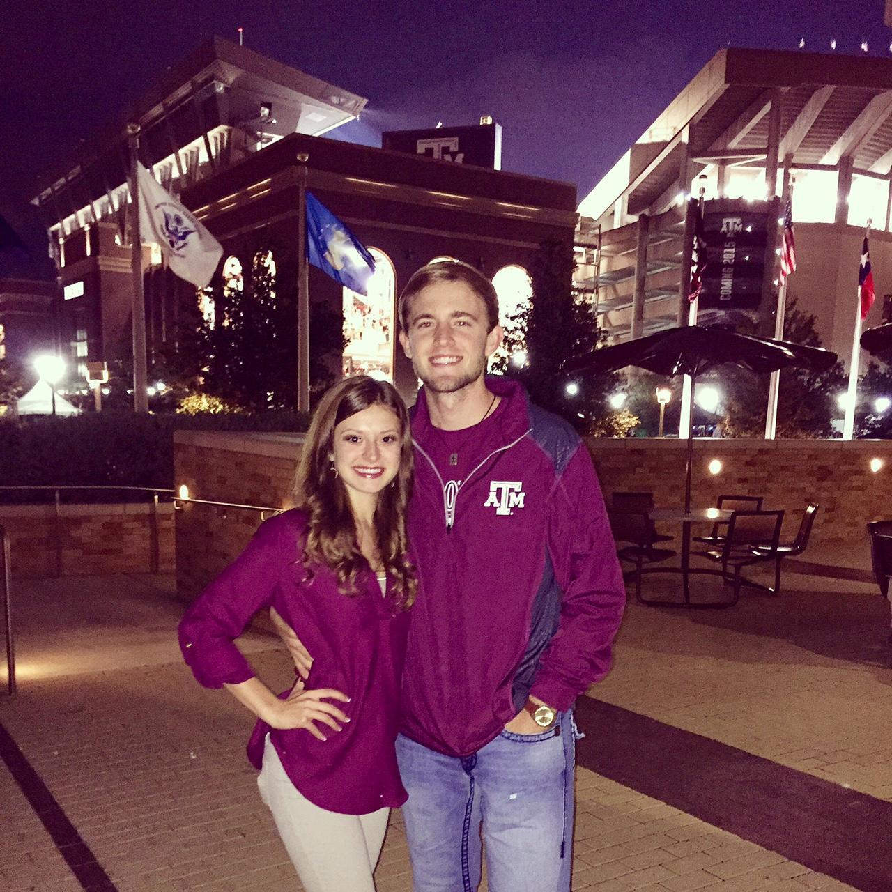 One of our first games together as Aggies