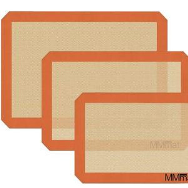 Silicone Baking Mat - 3 Different Size Set