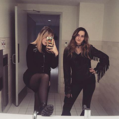 This is the photo Ally is referring to in her bio. Enjoy.