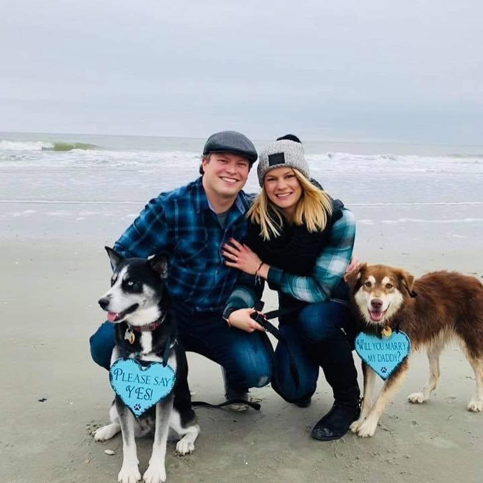 So glad the pups were involved in the proposal!