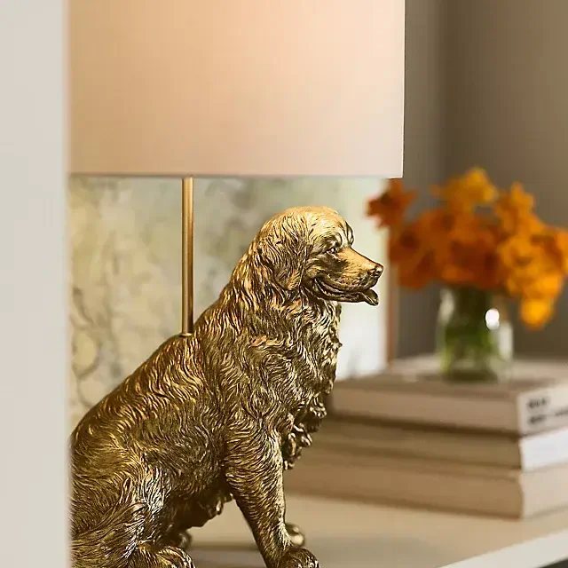 The Icon Table Lamp: Dog Edition