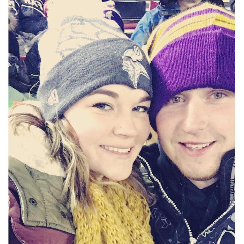 First Vikings game together!