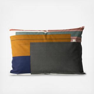 Large Colour Block Cushion #2