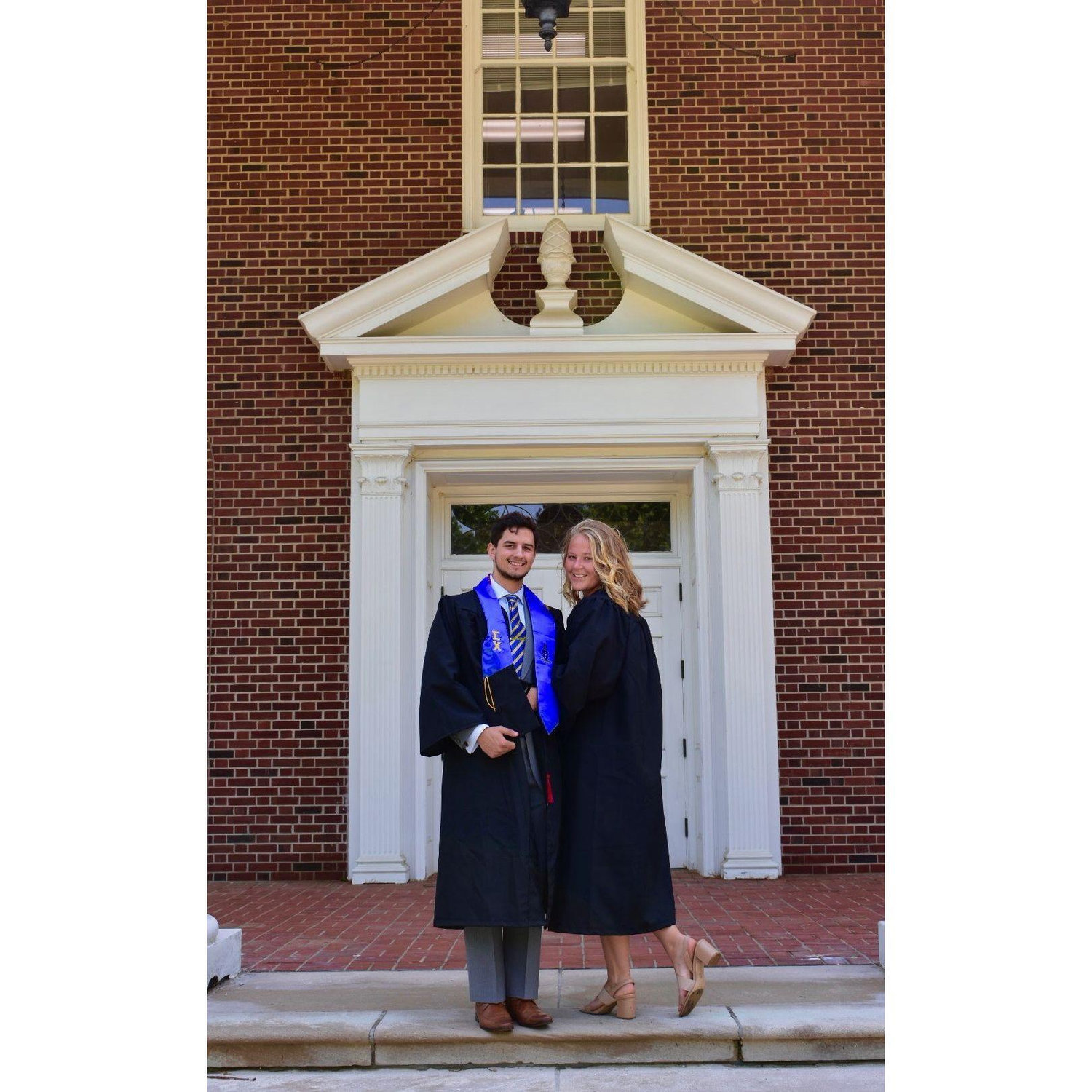 Graduation! We met on Amanda's first night at Hanover, during pre-season, and were inseparable all 4 years until graduation.