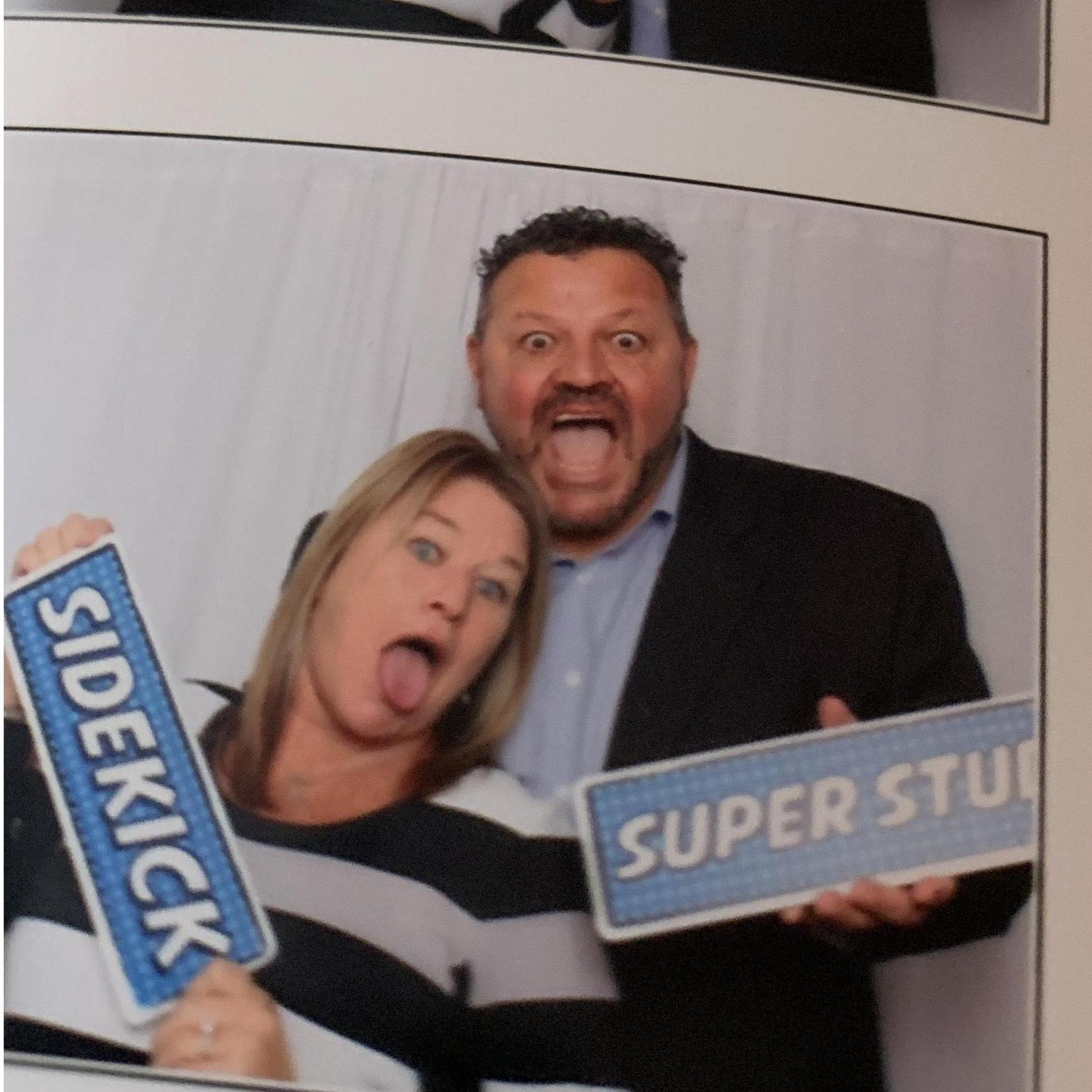 Having fun on New Yearâs Eve at our friends Meghan and Jon Kotredesâ wedding in Bangor, Maine