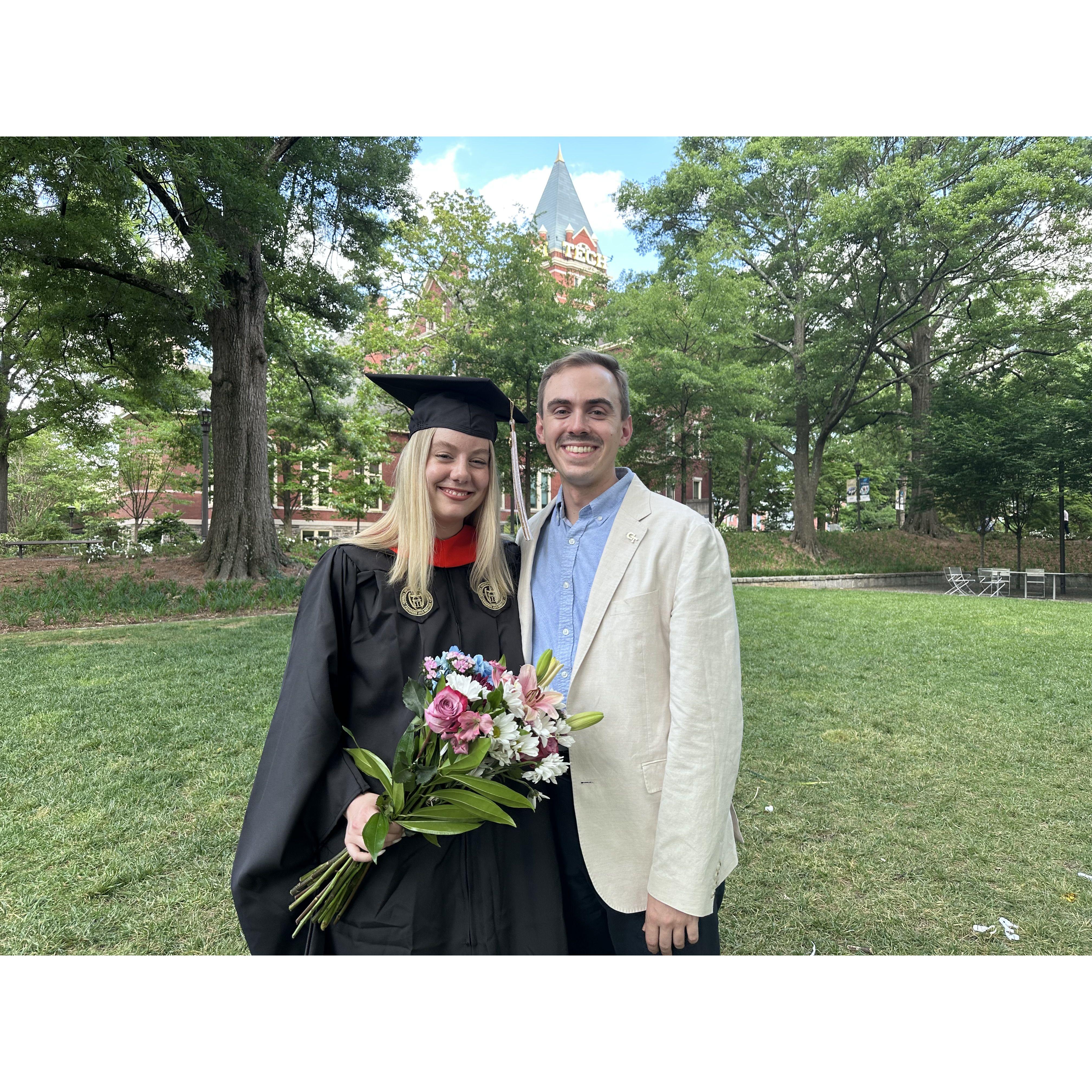 Natalie's Master's Graduation