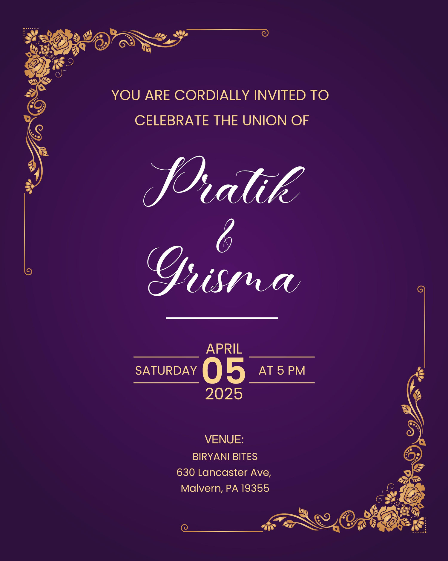 The Wedding Website of Pratik Shrestha and Grisma Sinya