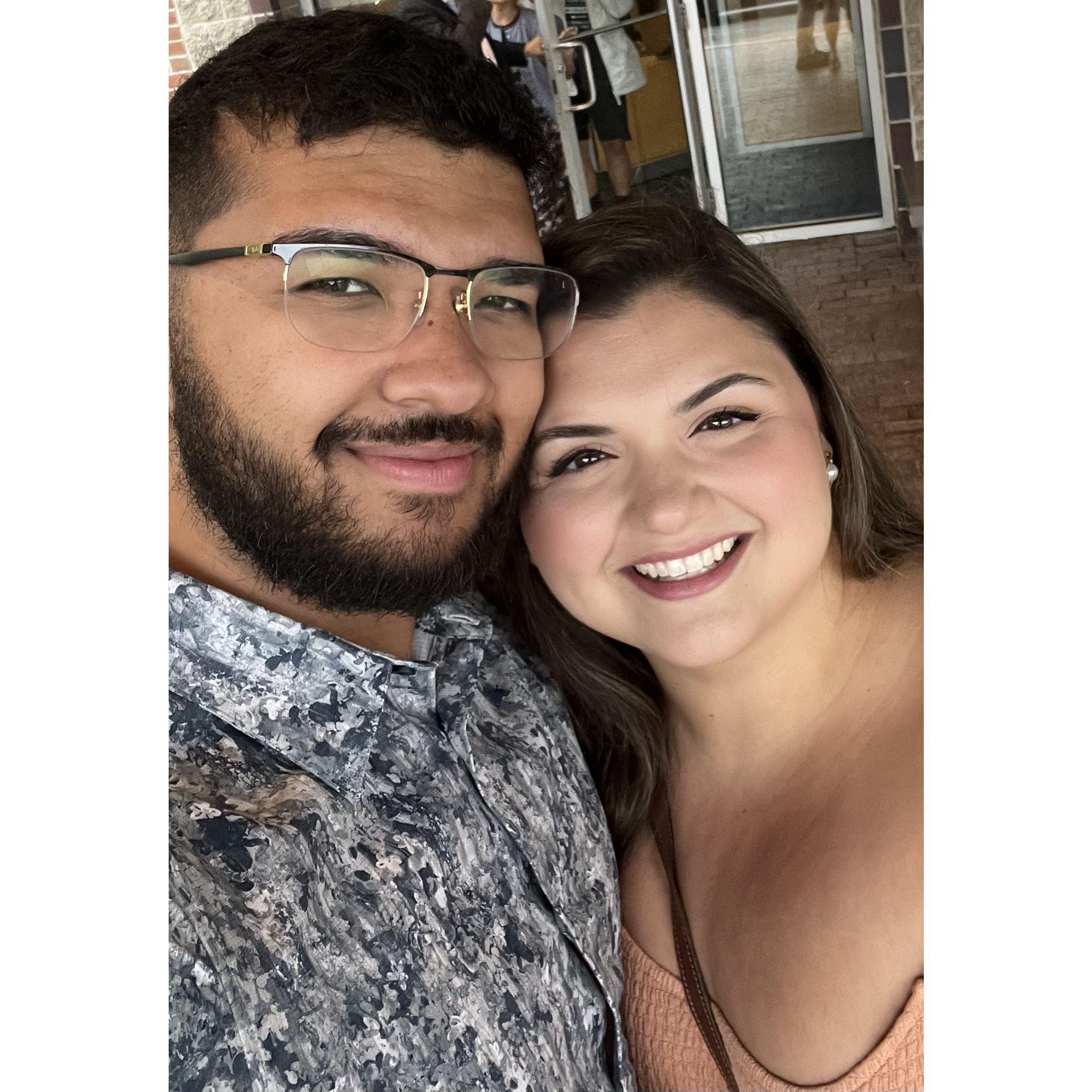 Our one year anniversary