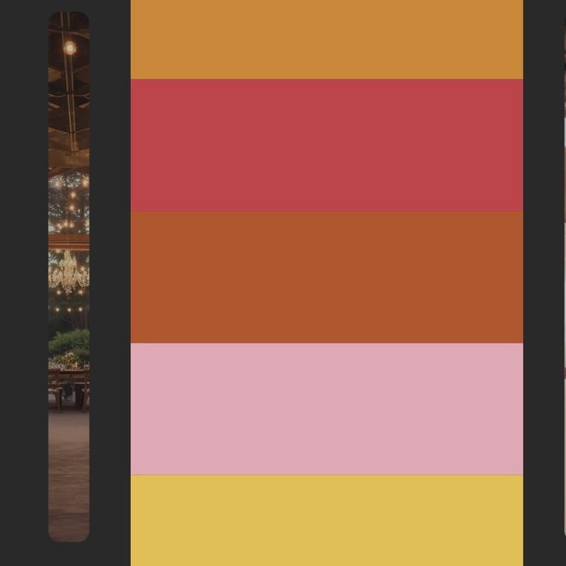 Wedding Color Palette !