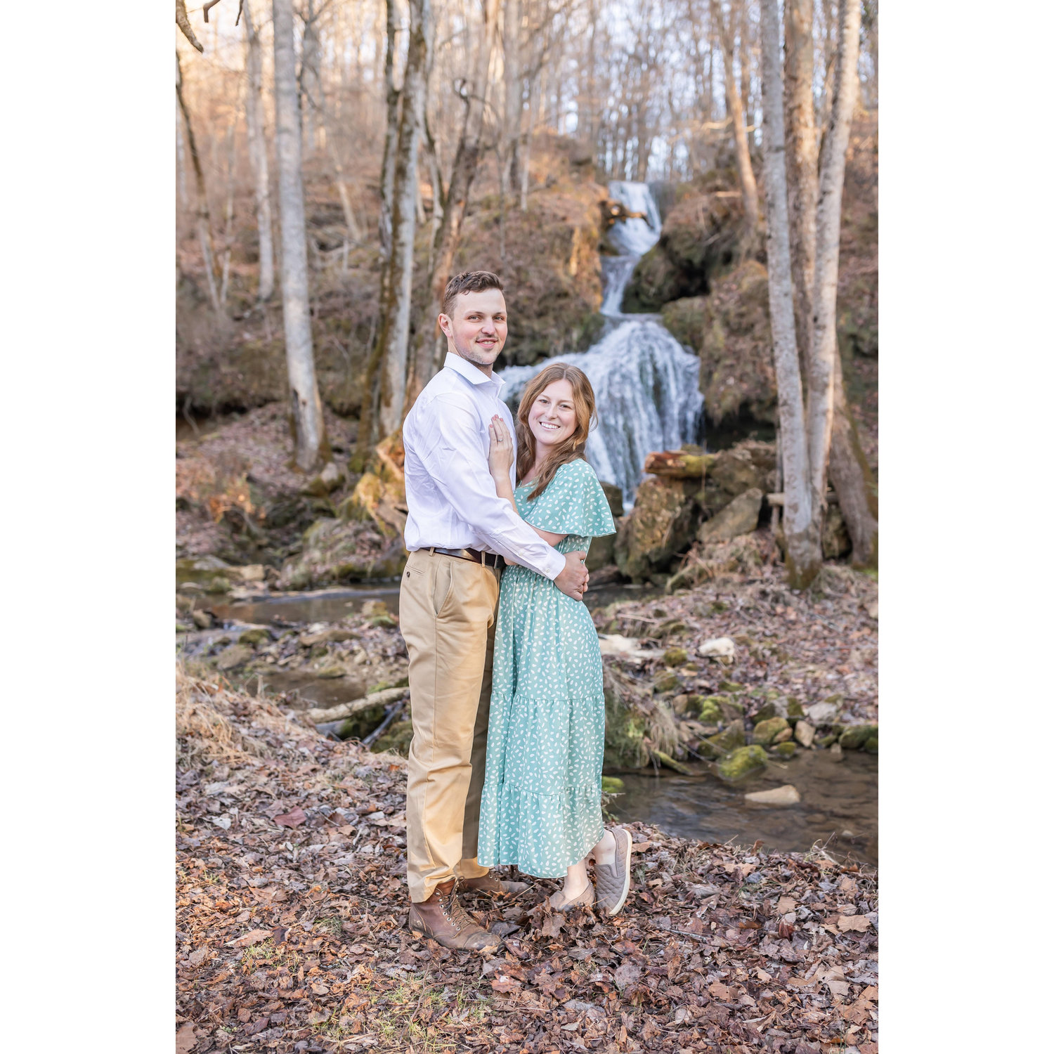 Our engagement photo session