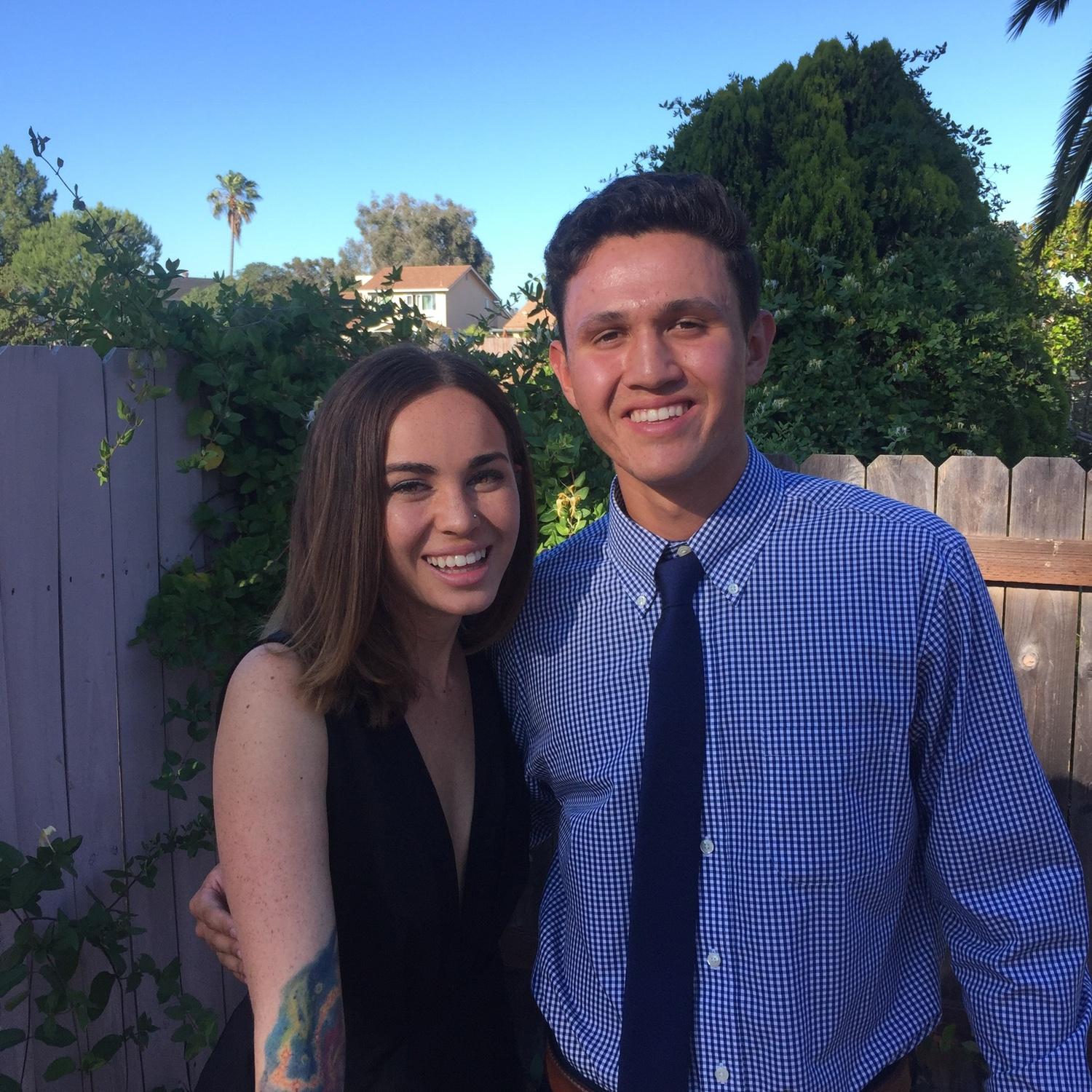 June 2017: after 6 months of getting to know each other, Alex finally worked up the courage to ask Kellie to his UCSD Athlete Formal!
