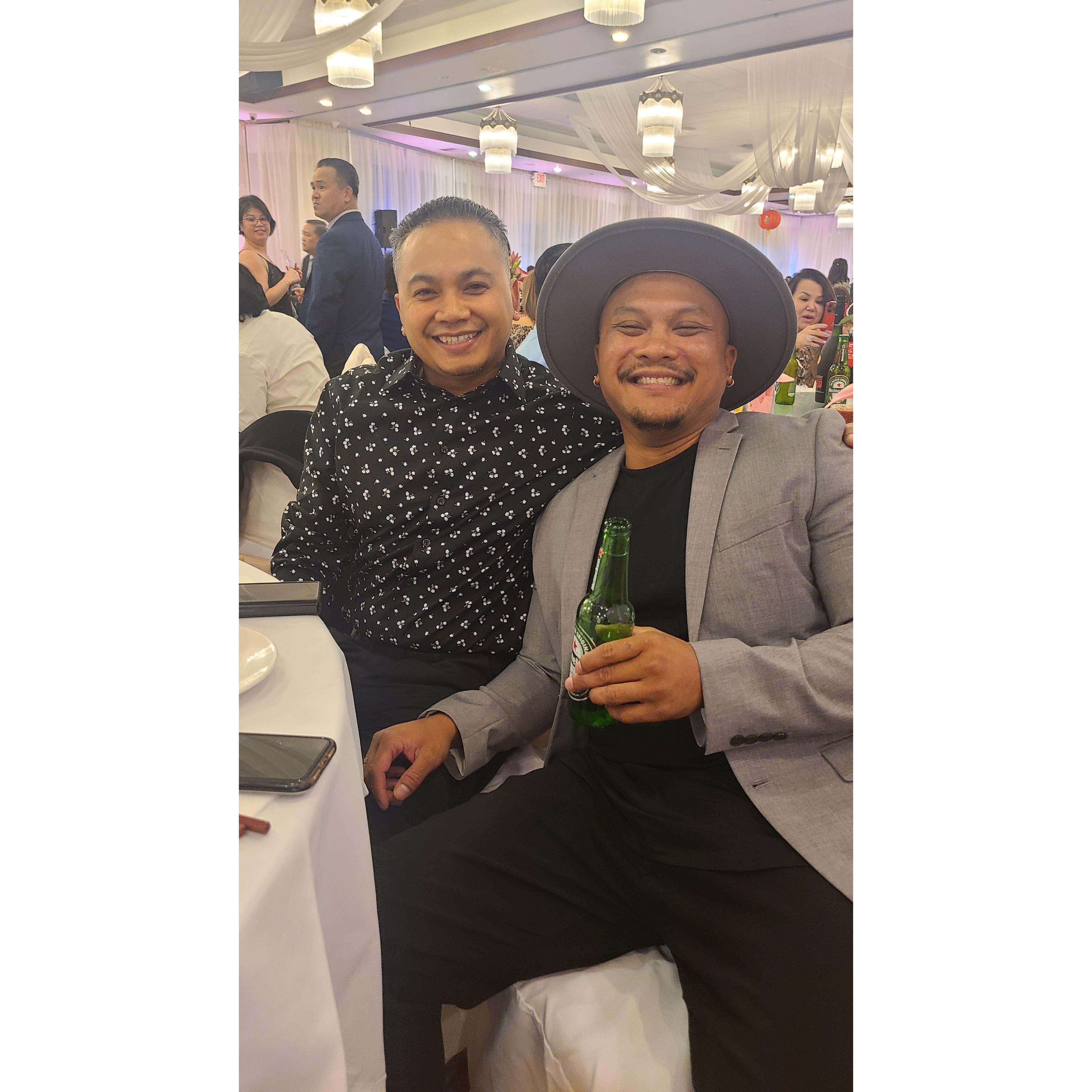 Best man moment
