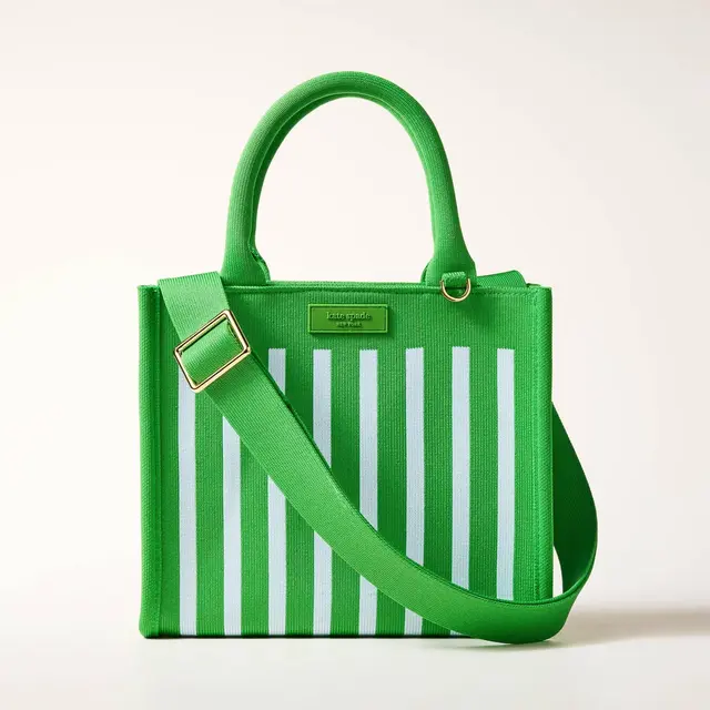 Stripe Knit Crossbody Bag - kate spade new york x Target Green/Blue