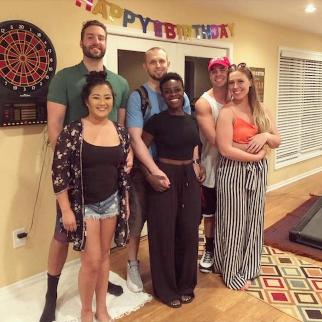 Justin's surprise birthday party, 2019