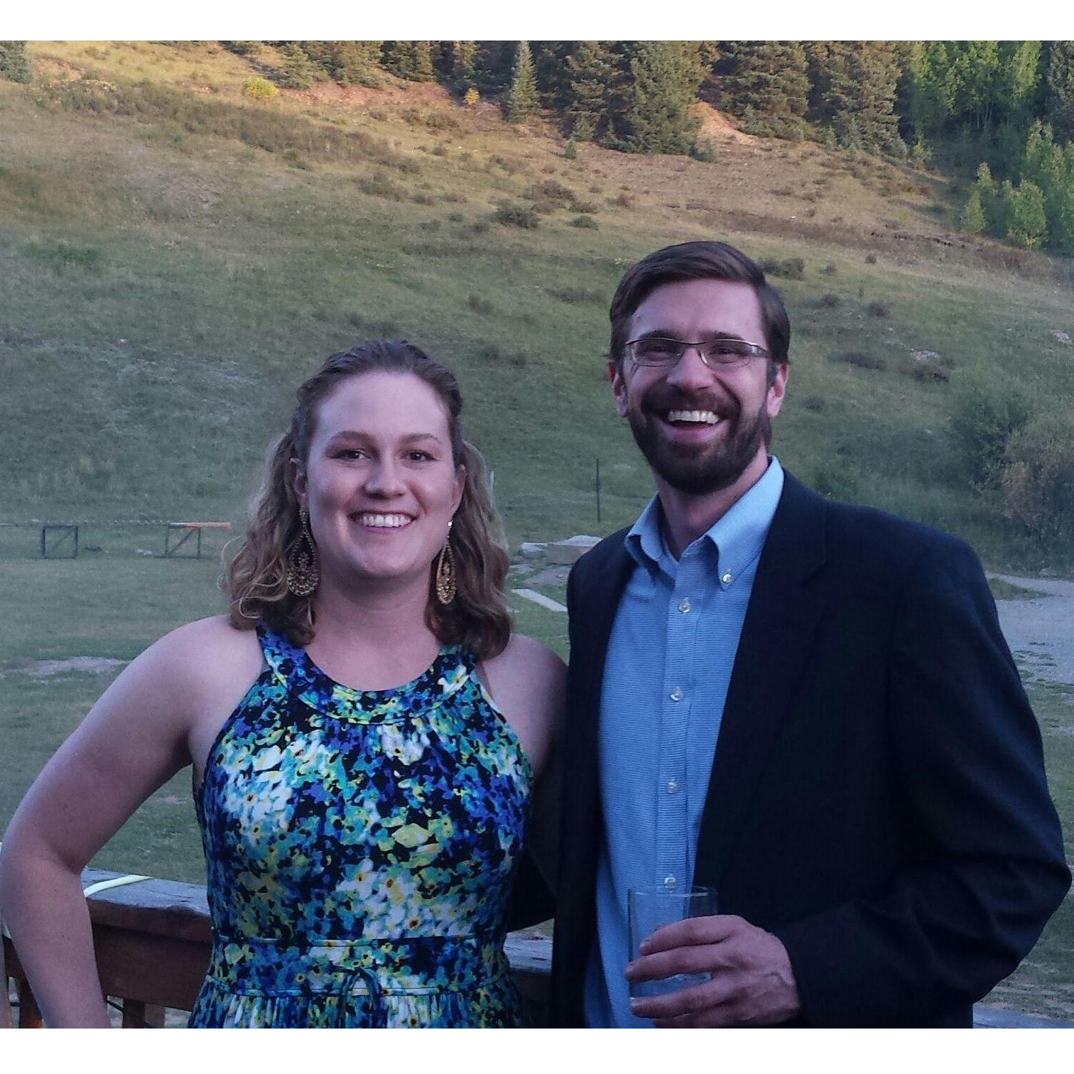 Having fun at another Silverton wedding (it was a blast Dan and Hannah!)