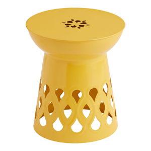 Demetrios Metal Outdoor Side Table - World Market
