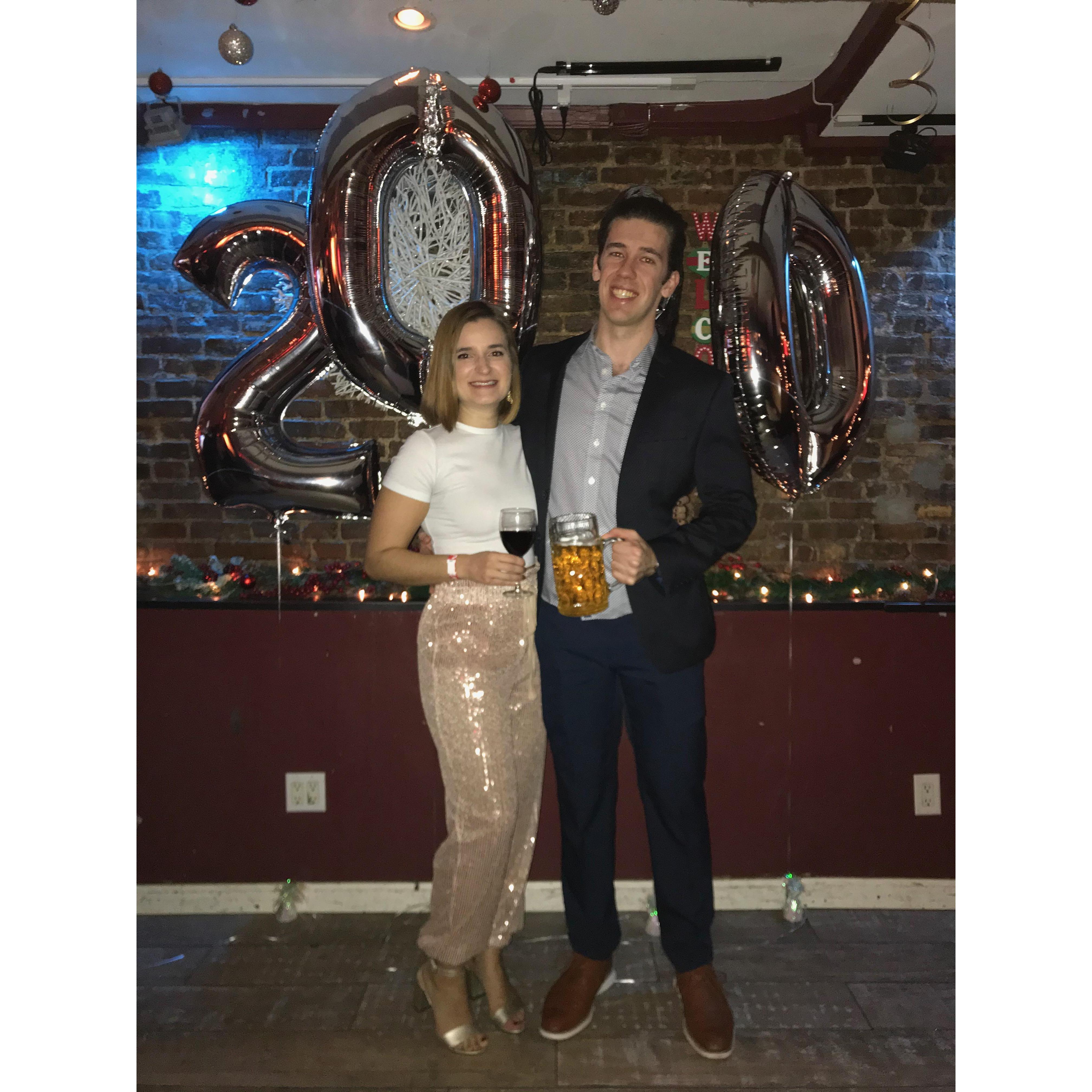 NYE entering the year that broke the world. But brought us together in engagement :)