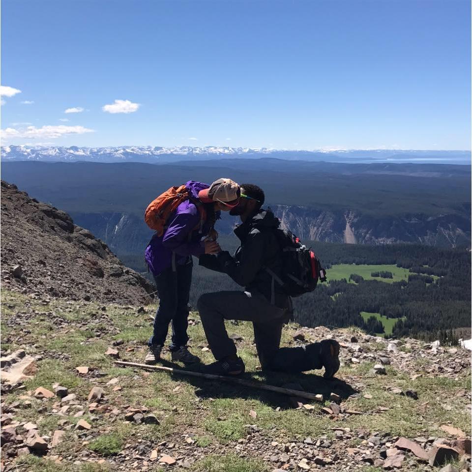 Fun fact: Dylan proposed on Mount Washburn in Yellowstone National park! The link to the video of his proposal is here >> https://youtu.be/PI3Gp3Me7kY << Yellowstone National Park, WY- June 23, 2017