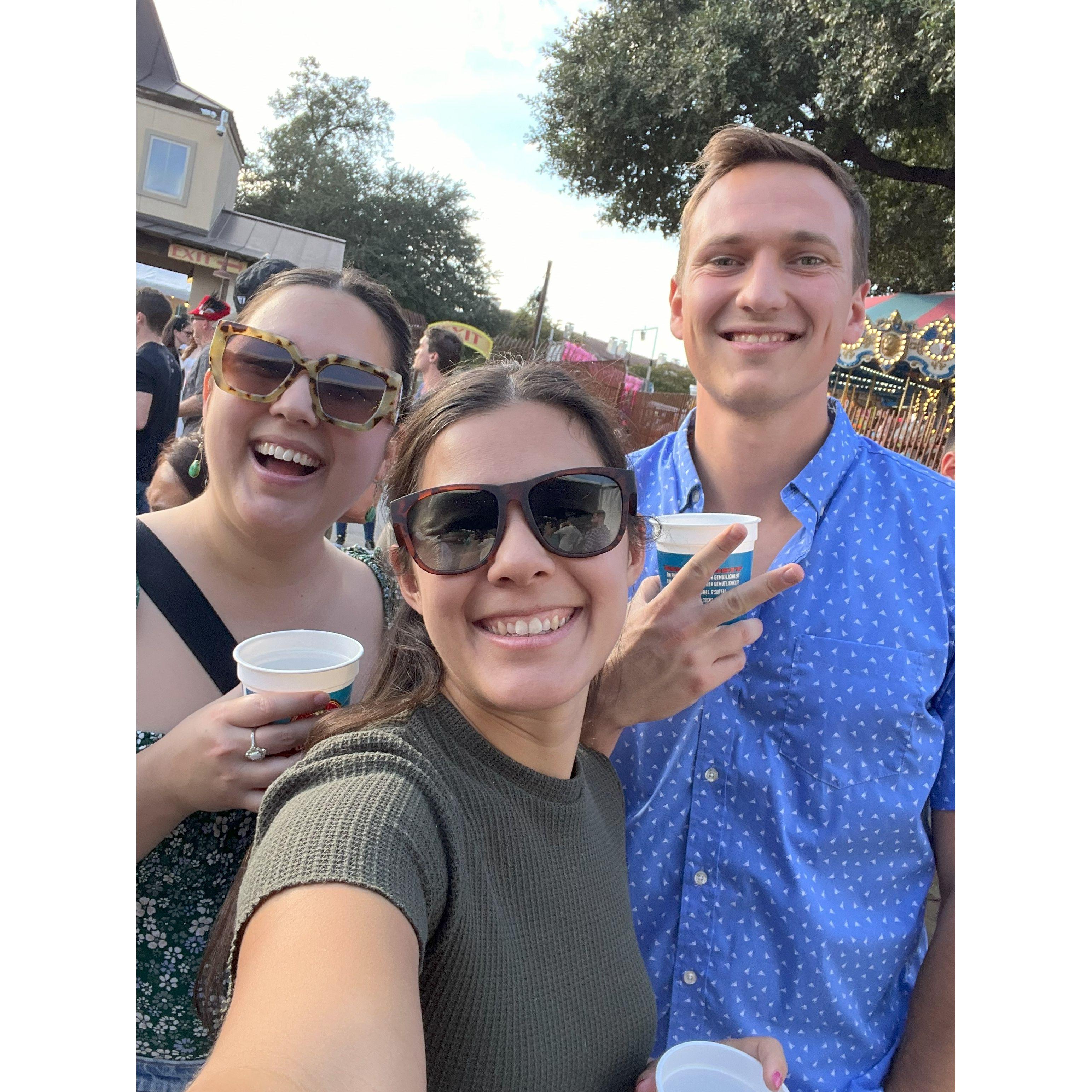 The first time Zach and Sami (MOH) met - Wurstfest 2023