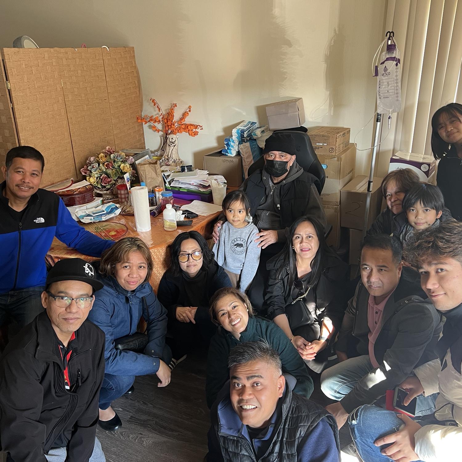 Family visiting from London !