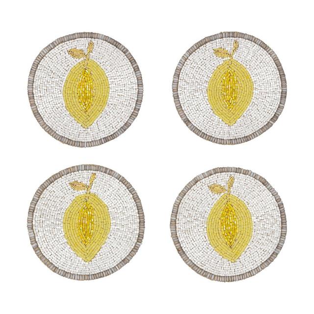 Joanna Buchanan Lemon Coasters, Set of 4