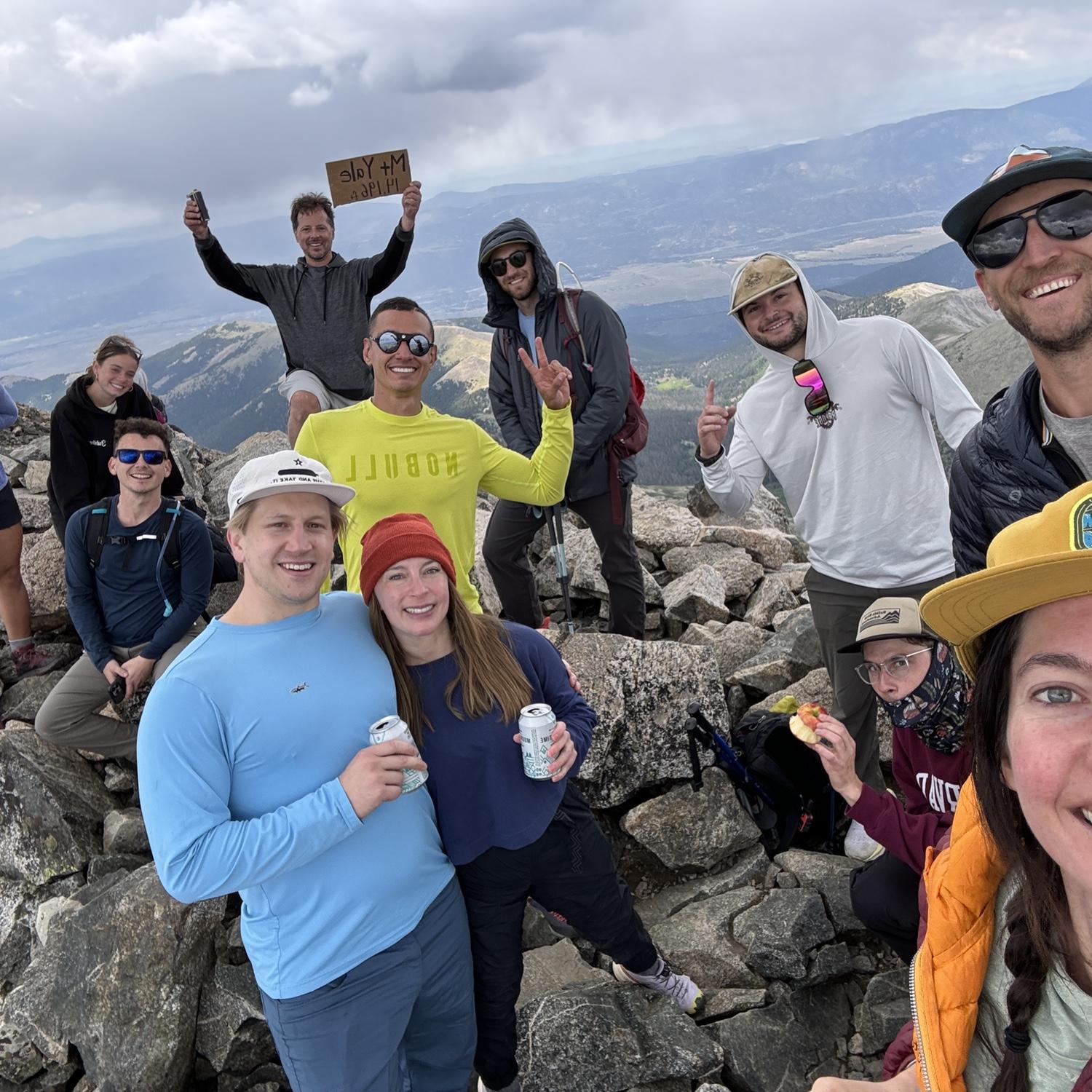 Peak of Mt Yale