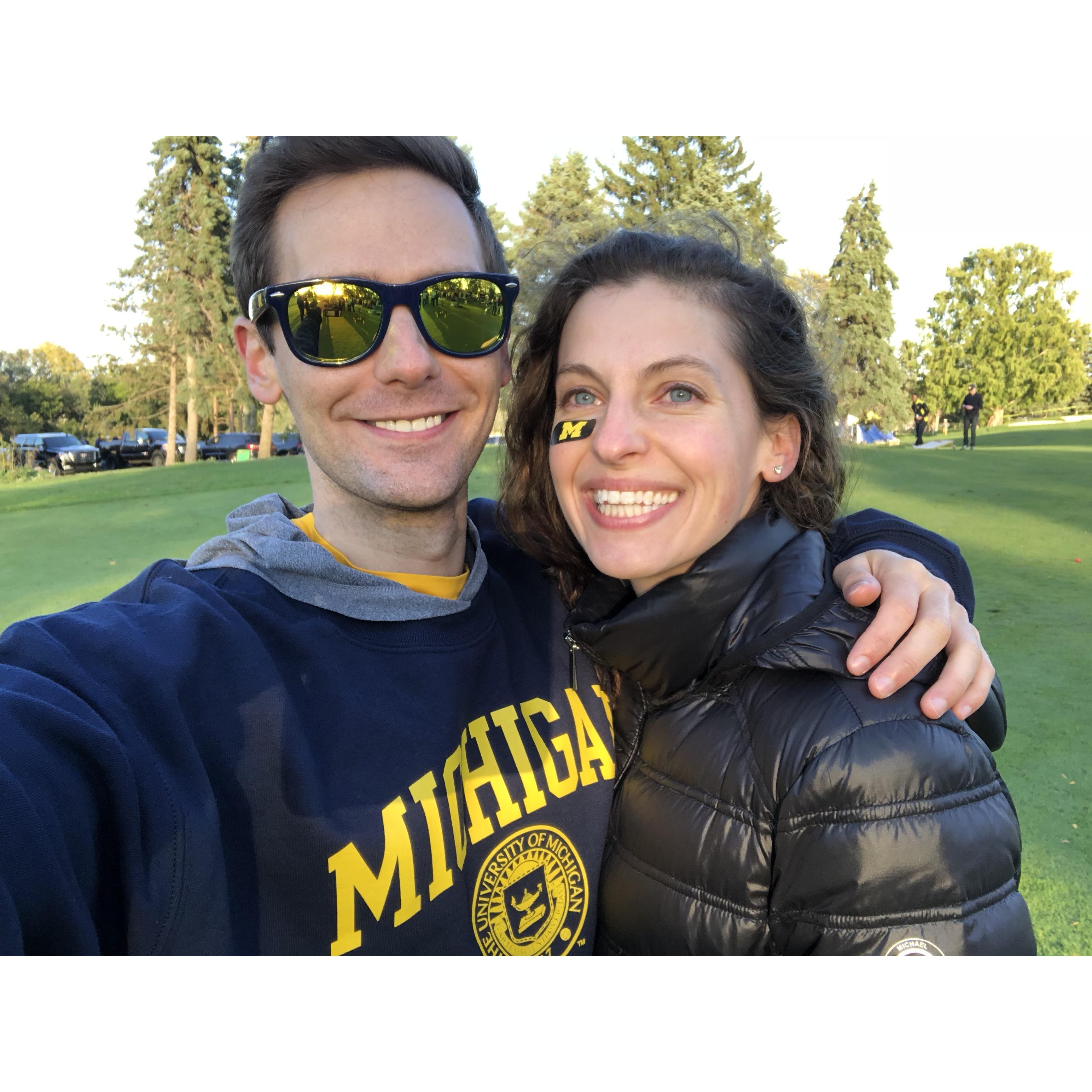 Year 3 - Exploring Ann Arbor - Michigan football tailgate!