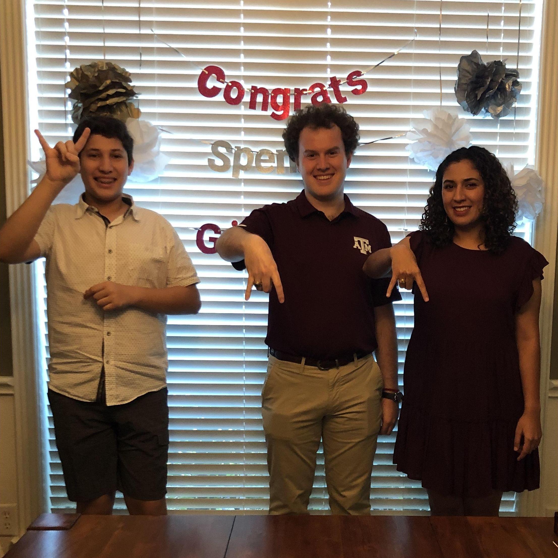 Spencer's ring day!- April 2020