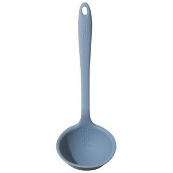 GIR: Get It Right Silicone Ladle Spoon - Slate (Light Blue)
