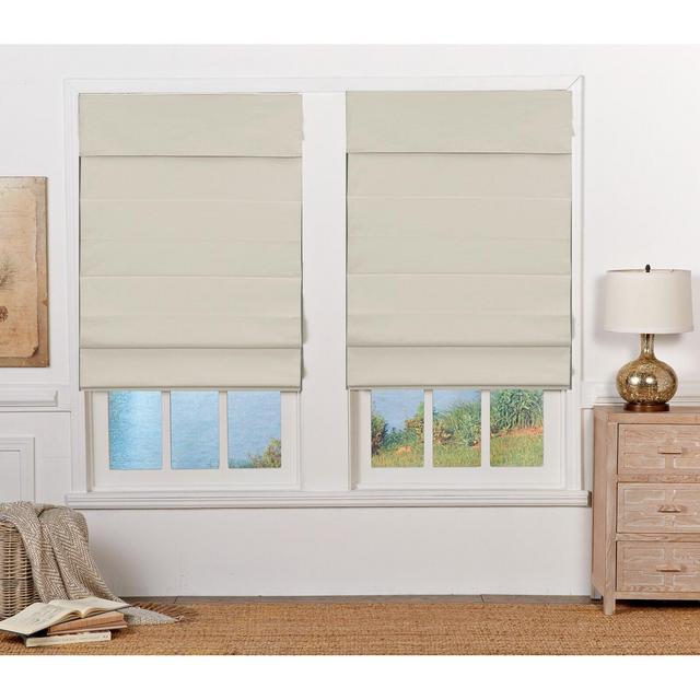 Insulating Cordless Blackout Roman Shade