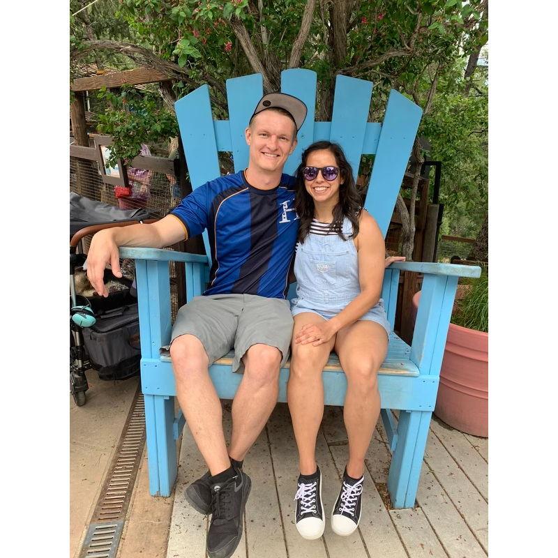 Gianna annually goes to the Cheyenne Mountain Zoo with her nieces and nephews. Aaron happily tags along now.