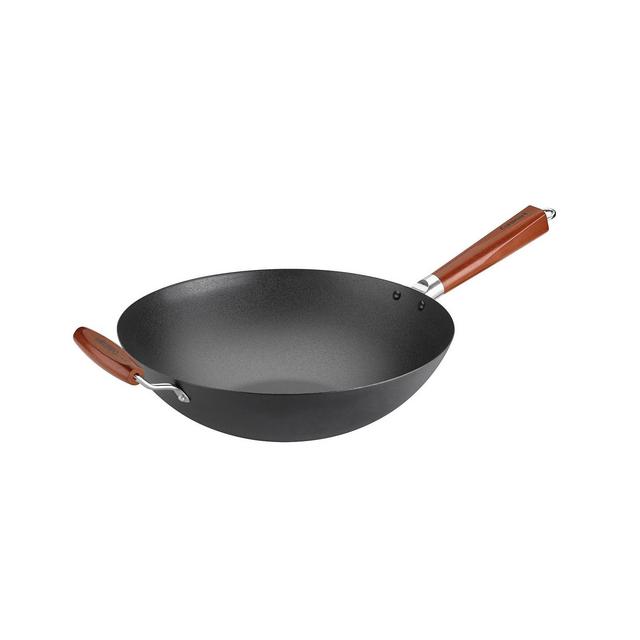 Cuisinart 14" Pre-Seasoned Steel Wok