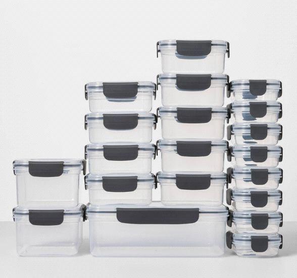 40pc Plastic Food Storage Set - Made By Design™
