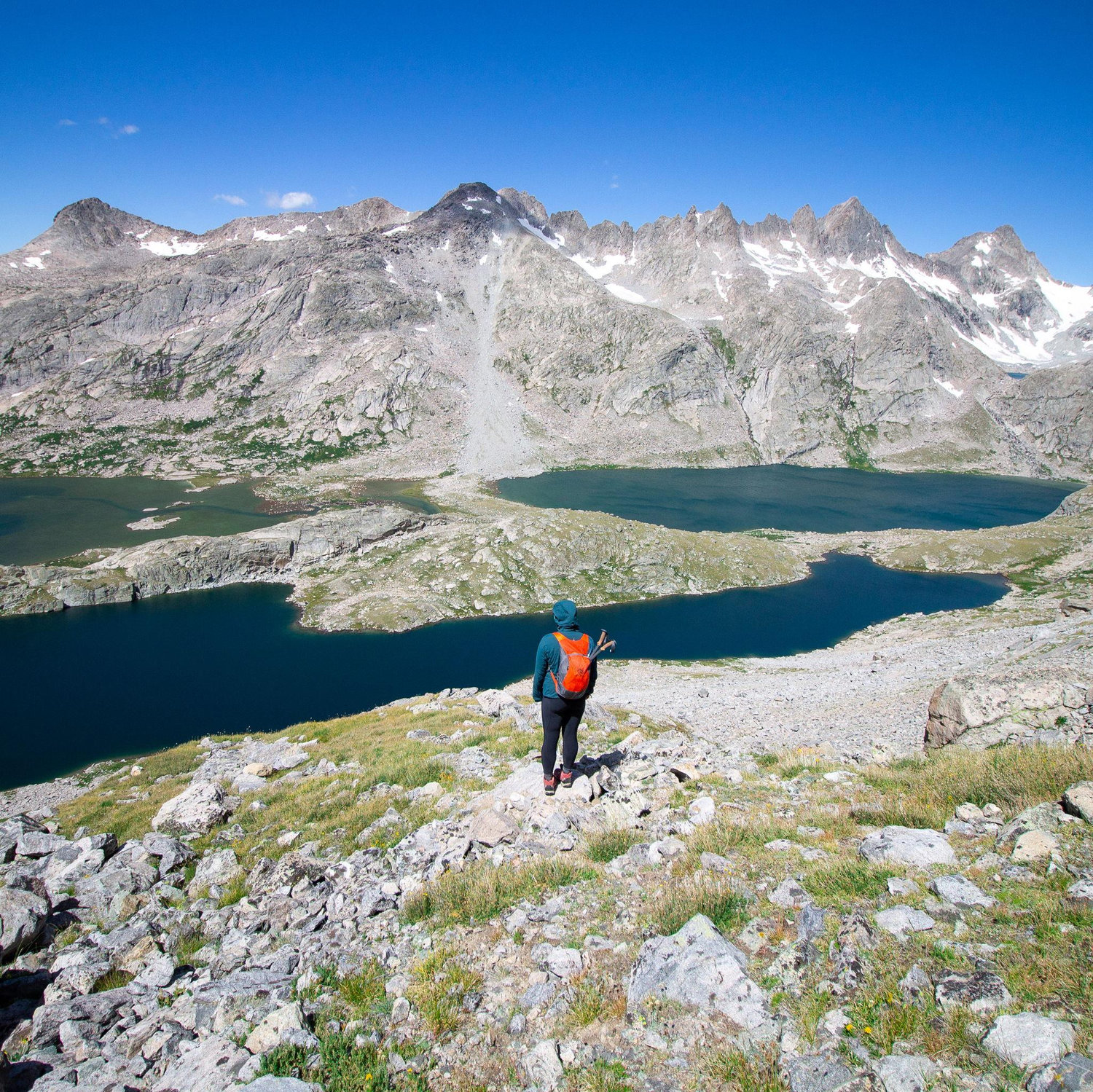 Backpacking the Wind River Range, Wyoming. Summer 2020
