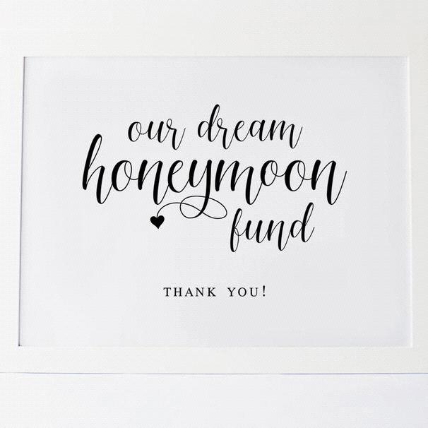 Our Honeymoon Fund