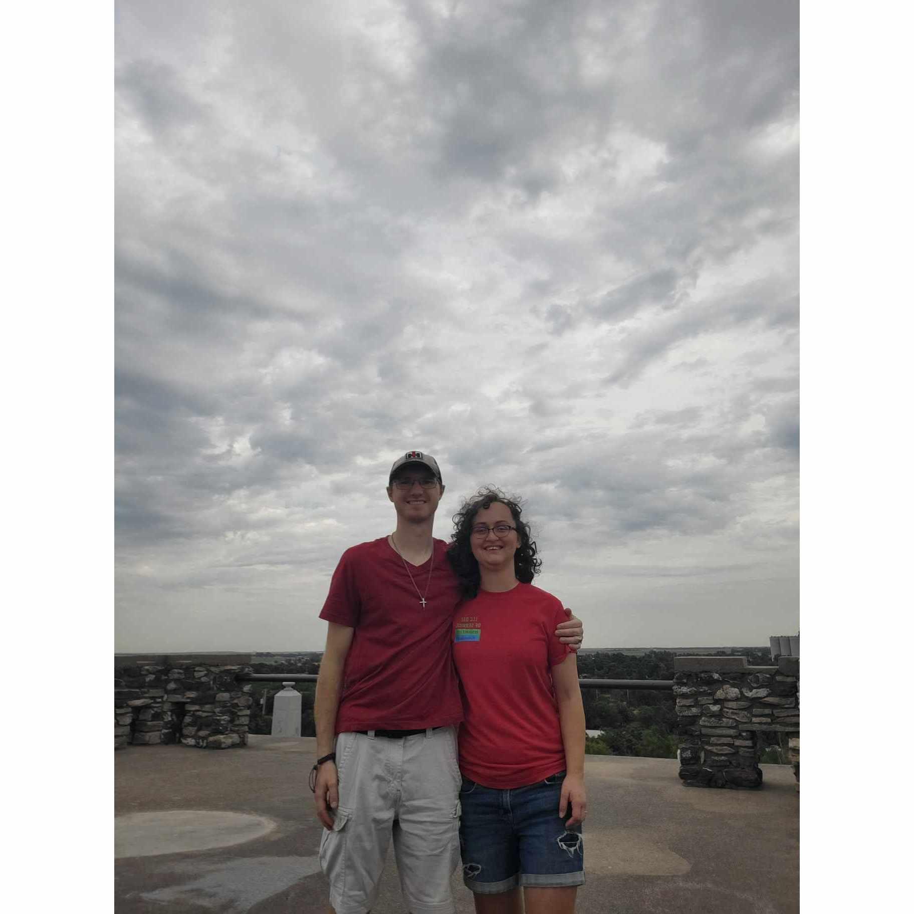 Visiting Pawnee Rock