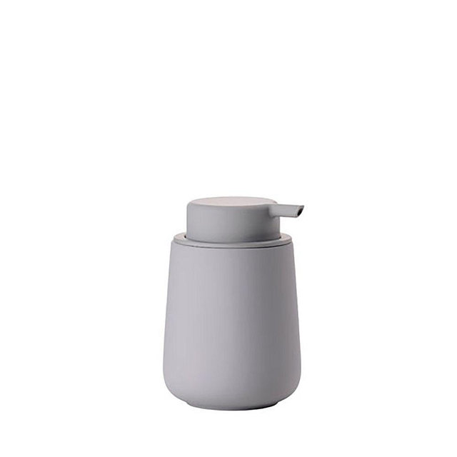 NOVA ONE Soap Dispenser Gull Grey H 4.5", D 3.1", 8.5 oz
