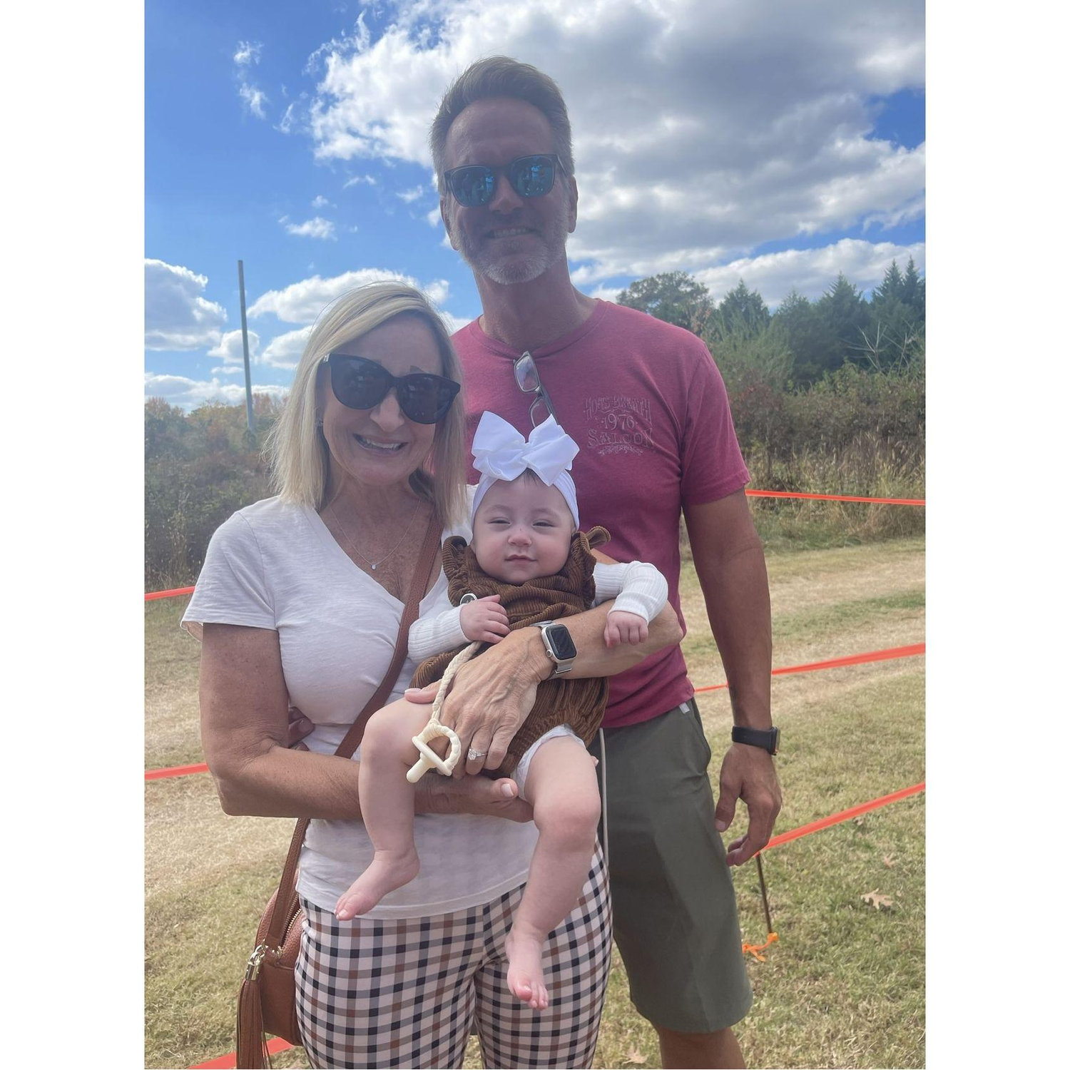 2023 - Emerson's first pumpkin patch