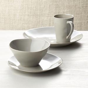 Marin Grey 4-Piece Place Setting