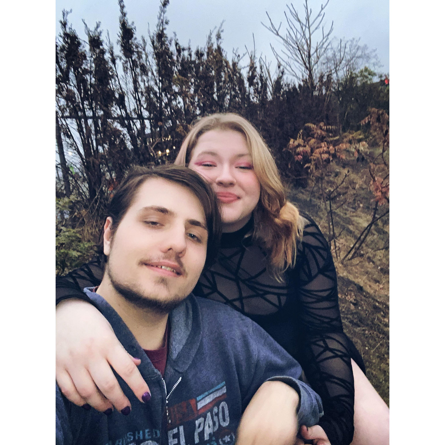 First day in Spokane together.