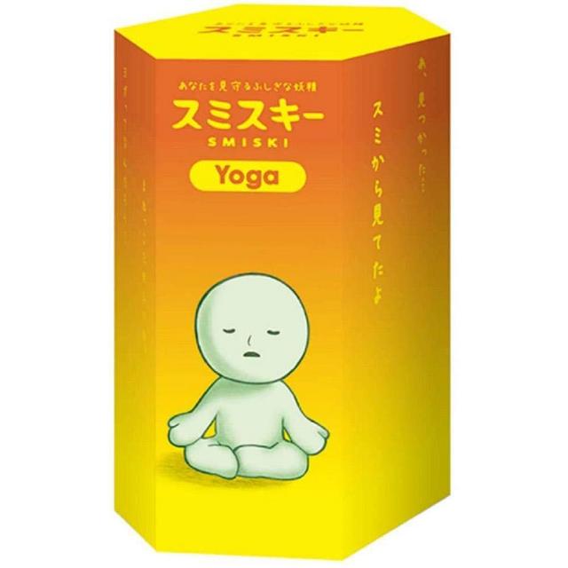 Dreams Smiski Glow in the Dark Figure, Yoga Series, Random Style, 1 Pack