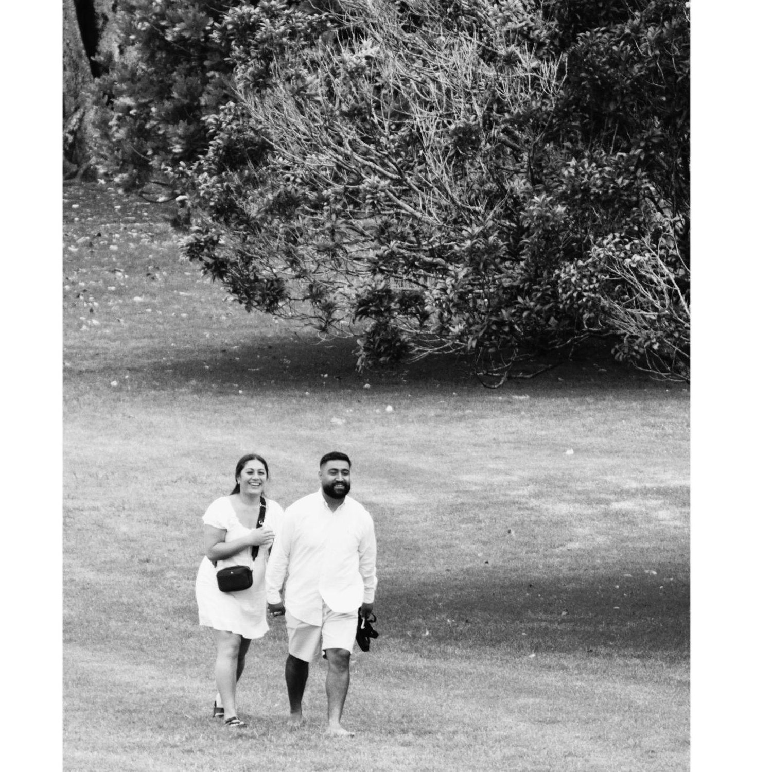 Moments before this, James stopped me before we turned the corner to say one last "I love you," and that's when I knew I was about to walk into my surprise engagement. I started balling and cried the entire 2k walk LOL
