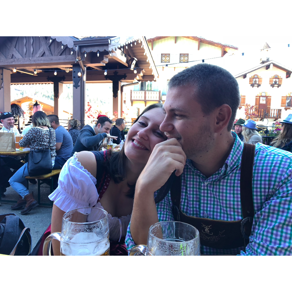 At an Oktoberfest in Leavenworth, Washington