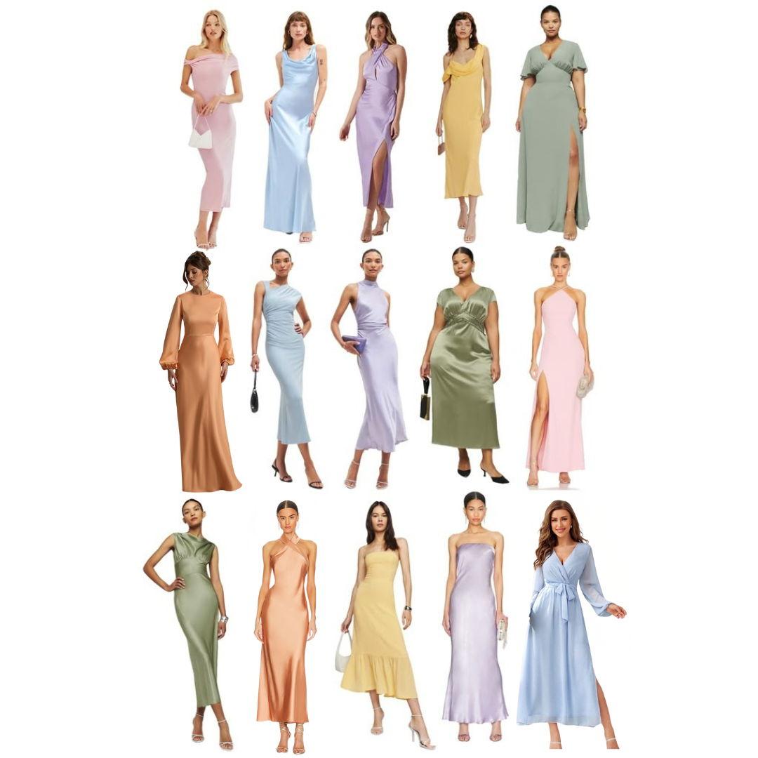 For Ladies: Long or midi dress in a pastel shade.

We want you to enjoy the day! Please opt for block heels or flats over stilettos.
