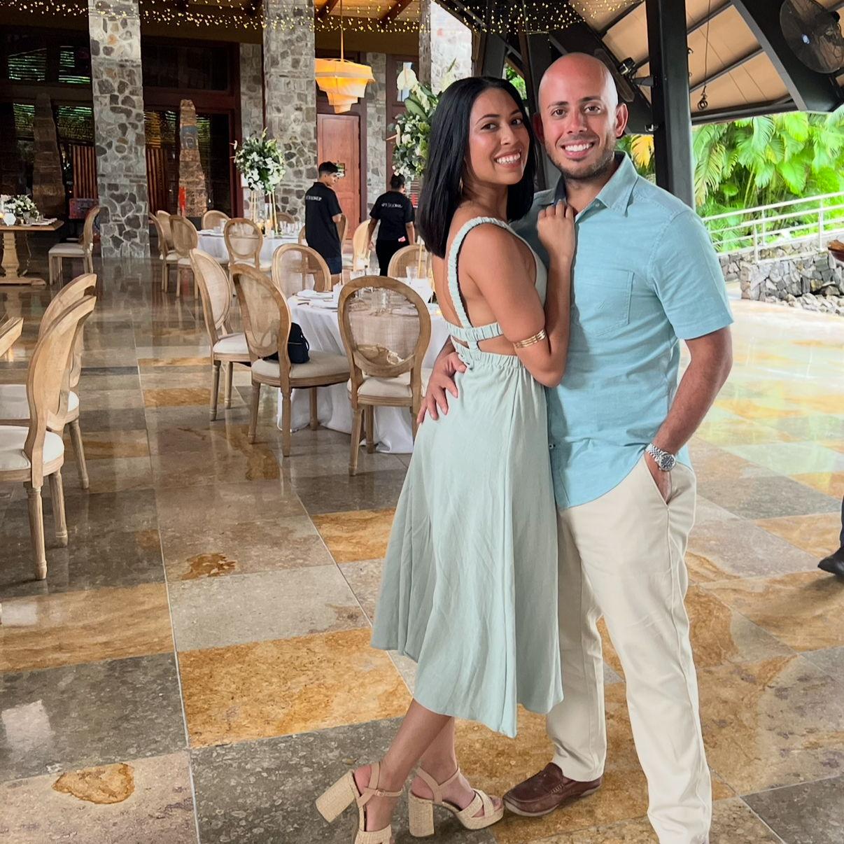 First wedding together as a couple in Costa Rica. July, 2022