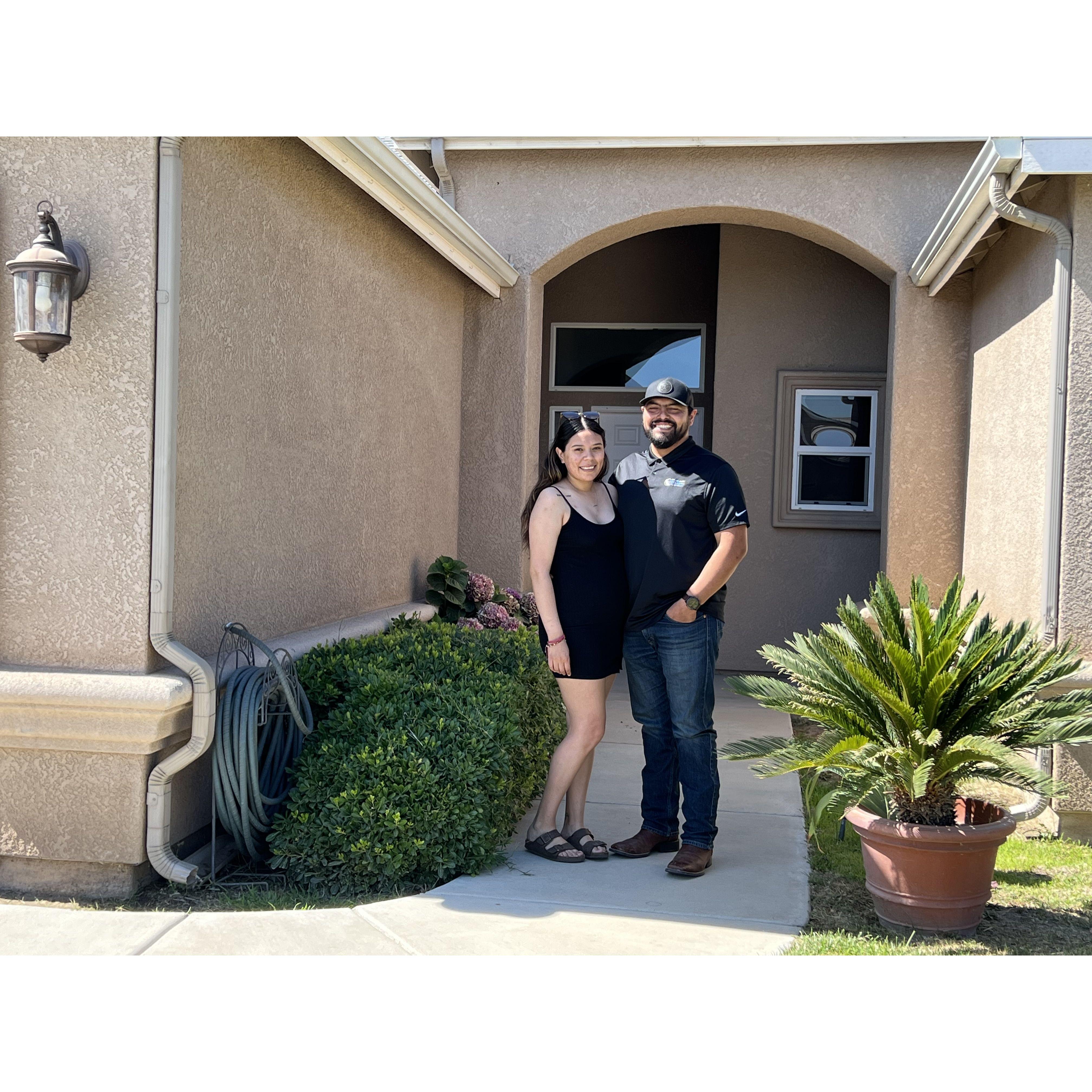 The day we got the keys to our family home
